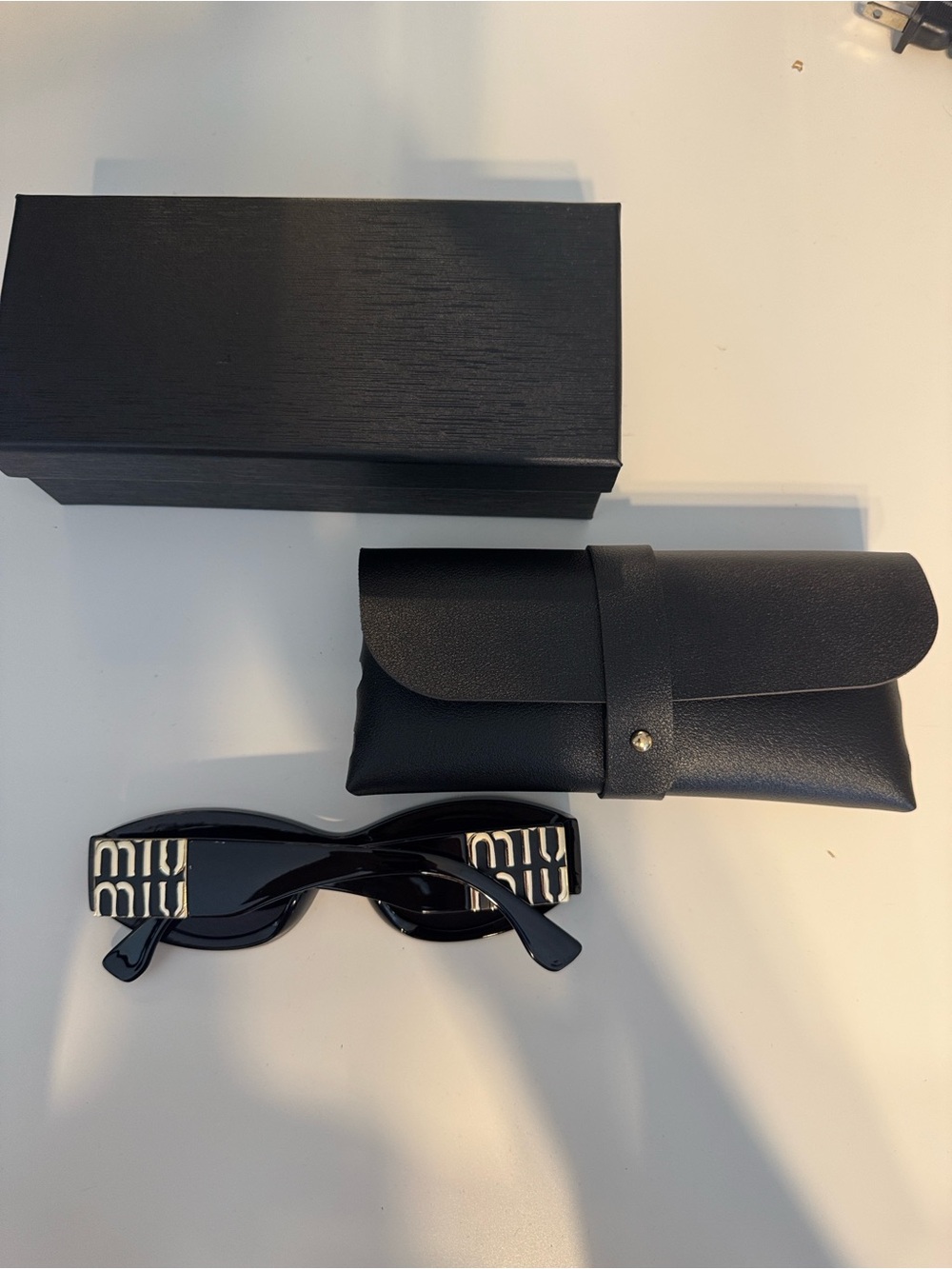 Black Miu Miu Sunglasses